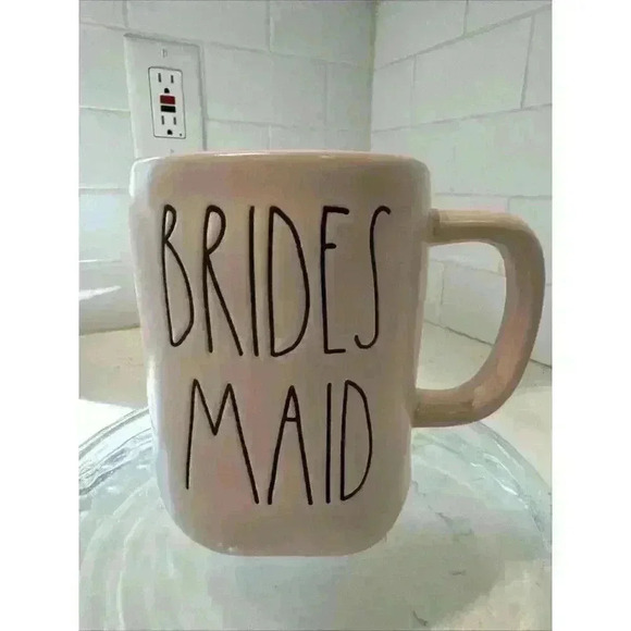 Rae Dunn Other - Bridesmaid Rae Dunn Pink Artisan Collection Mug Bachelorette Wedding Gift